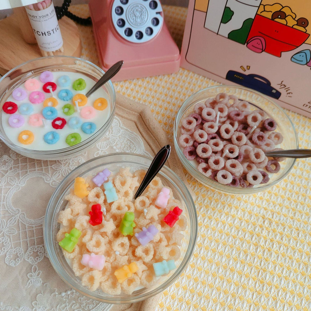 Cereal Bowl Candle