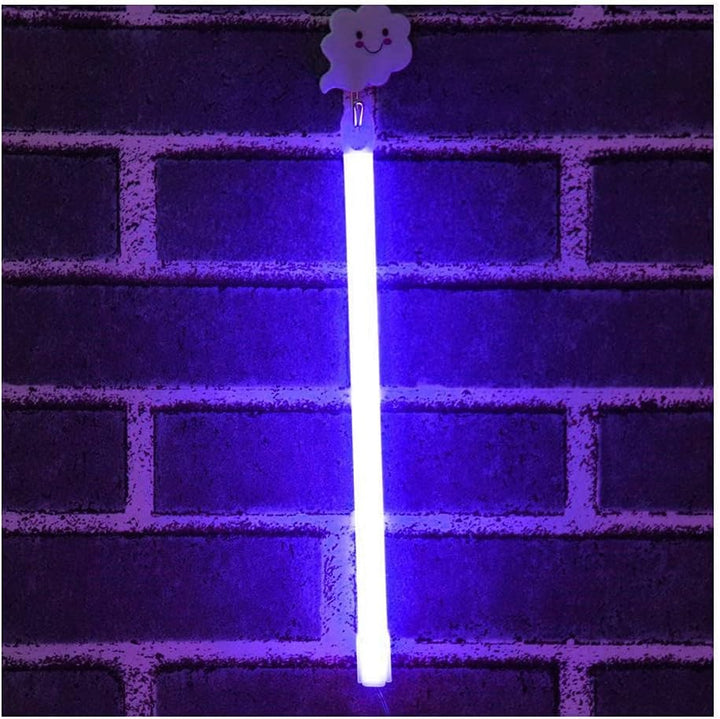 Purple Letter/Number Neon Light Option I