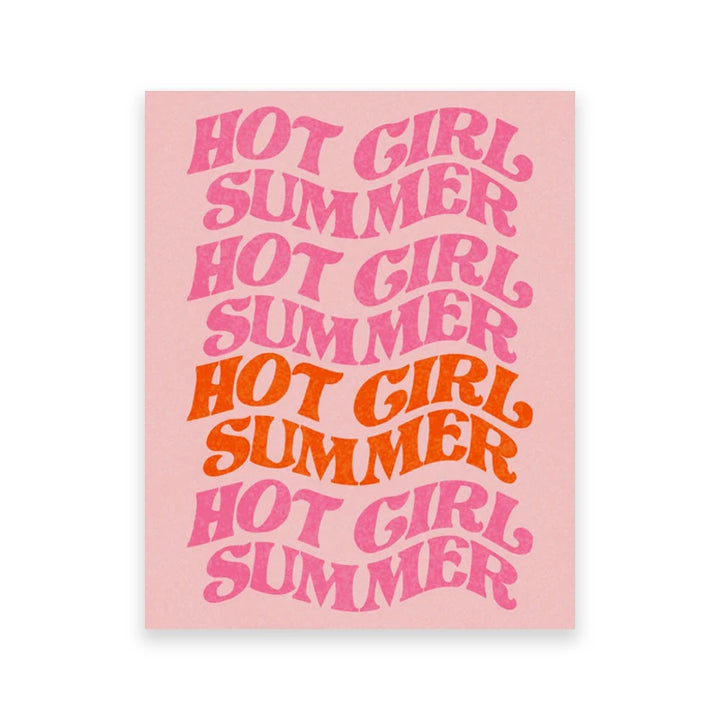 VibeCore Queen of Hearts Canvas Prints Option I: Hot Girl Summer