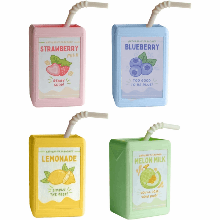 Refresh your space with the VibeCore Juice Box Planter in four fun and fruity options! Whether you choose the zesty Lemonade, sweet Strawberry, mellow Melon Milk, or refreshing Blueberry, each planter brings a playful pop of color and personality to your decor. Made from durable resin, these mini planters are perfect for small plants or succulents, making them a quirky and unique addition to any desk, windowsill, or shelf. Add some fresh, fruity fun to your home with these vibrant planters—ideal for those l