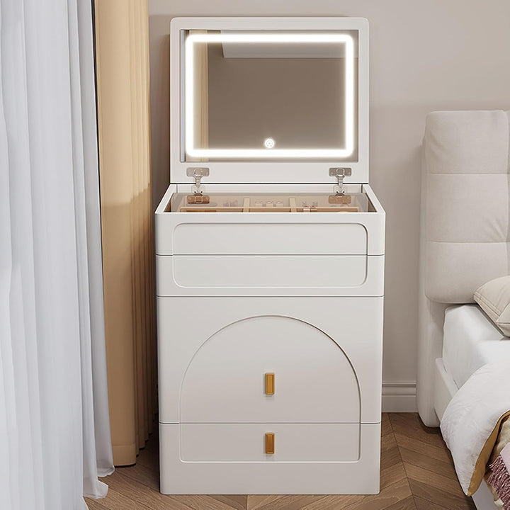 VibeCore ARTEMIS 3-In-1 Flip-Top Makeup Vanity Mirror Open