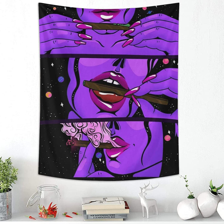 VibeCore Blunt Roller Tapestry On Wall