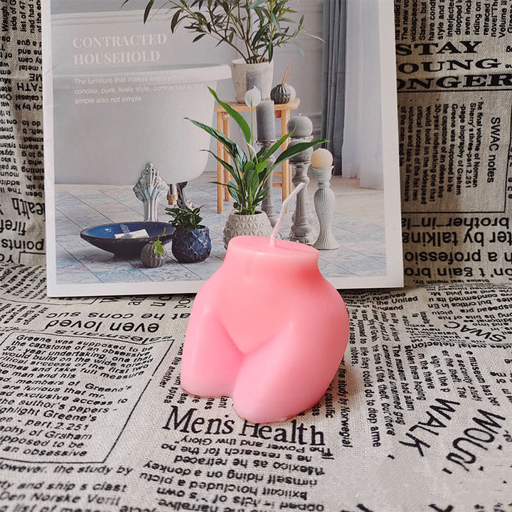 Made from premium soybean wax, this cheeky pink booty candle brings a playful and fun element to your space, filling the room with a refreshing fragrance while adding a quirky decorative touch.