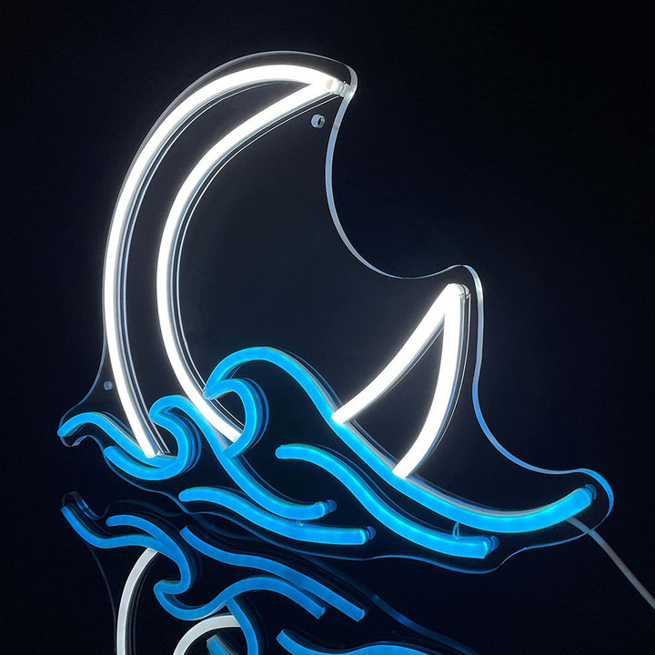 VibeCore By The Moonlight Neon Light Side View