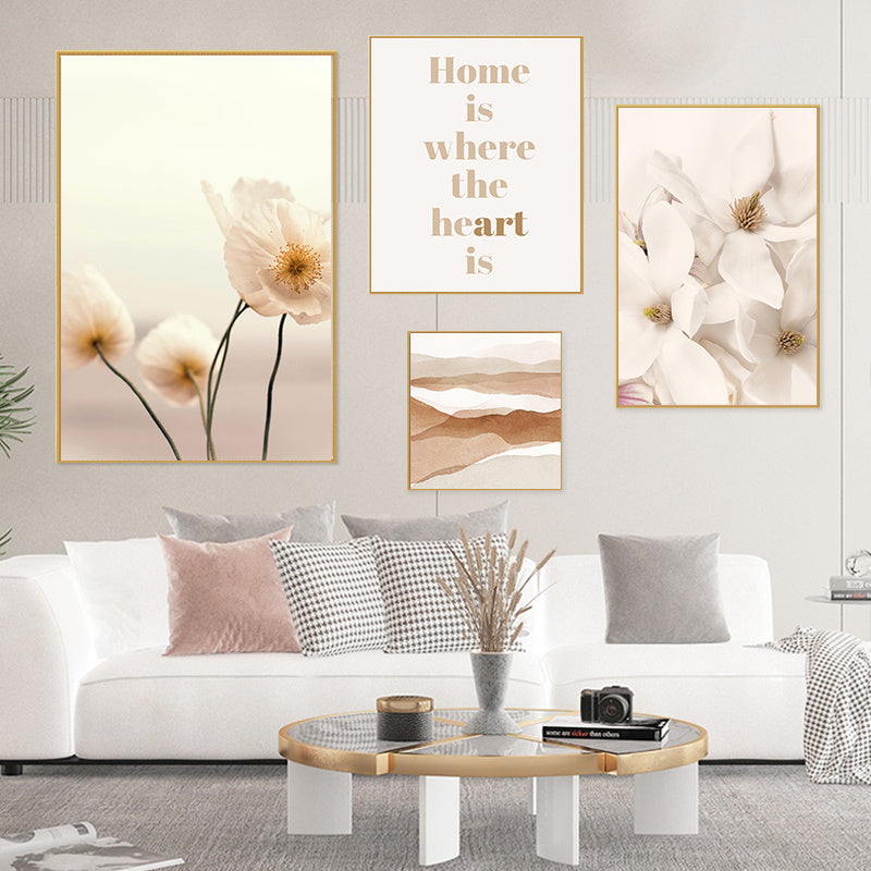VibeCore Calm Serenity Canvas Prints Framed On Wall