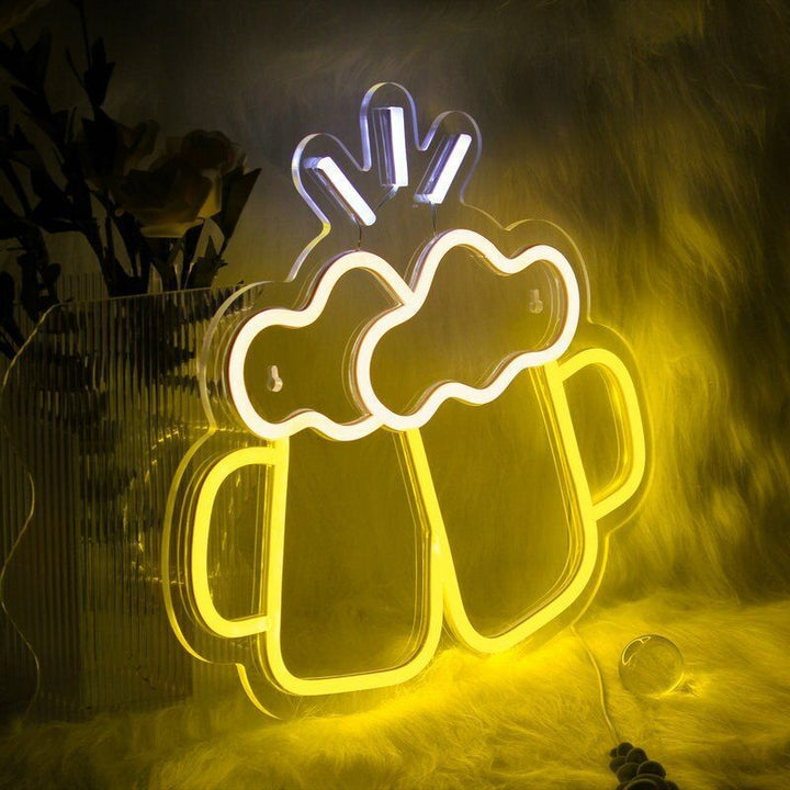 VibeCore Cheers! Neon Light Side View