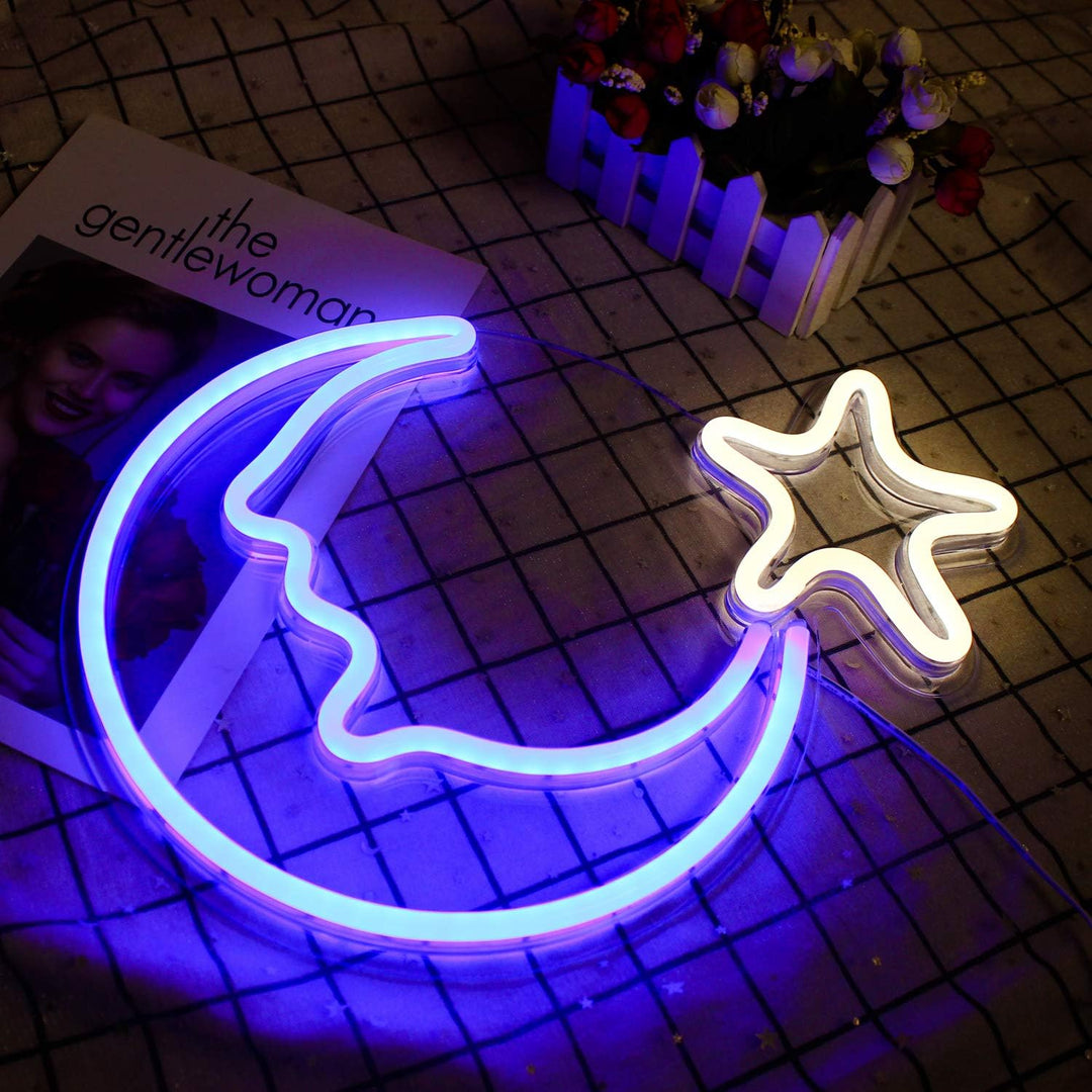 VibeCore Clair de Lune Neon Light Laying Down