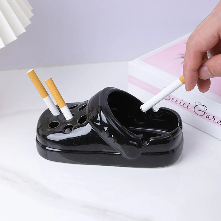 VibeCore Crocs Ashtray Black
