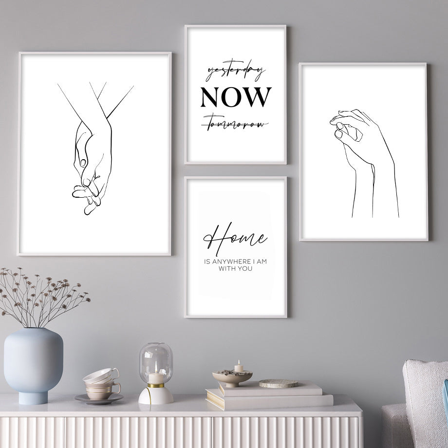 VibeCore Fine Lines Canvas Prints