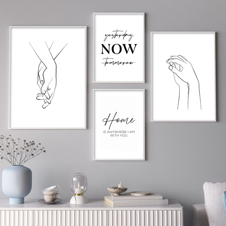 VibeCore Fine Lines Canvas Prints