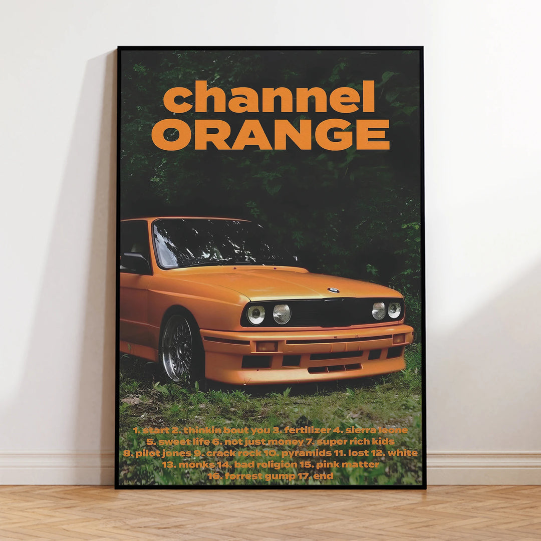 VibeCore Frank Ocean Cars Canvas Prints Option A