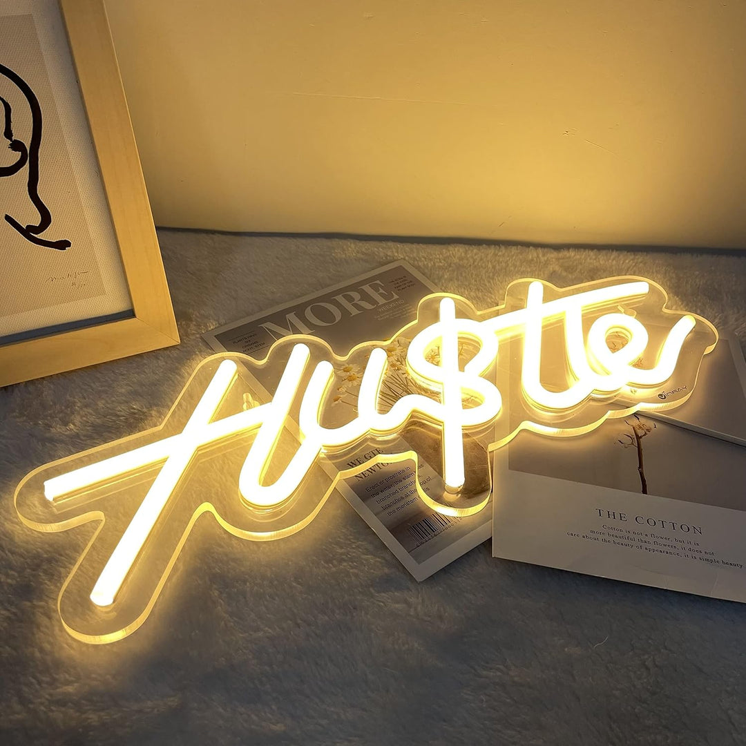 VibeCore Hustle Neon Light Laying Down