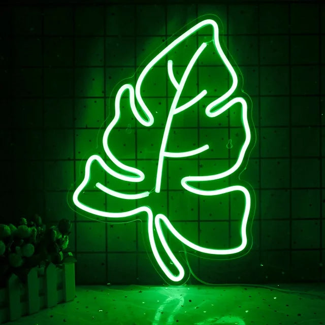 VibeCore Leaf Neon Light