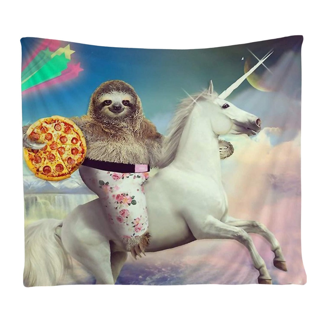 VibeCore Majestic Sloth Tapestry Product View