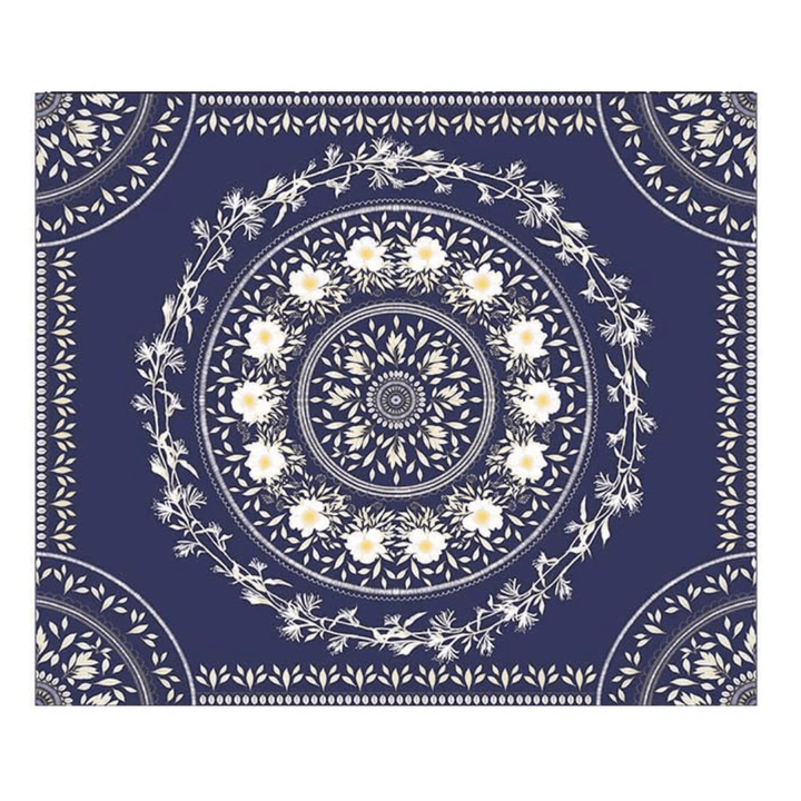 VibeCore Navy Mandala Tapestry Product View