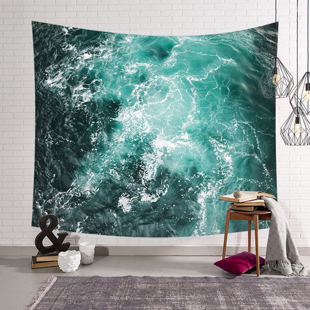 VibeCore Ocean Water Tapestry