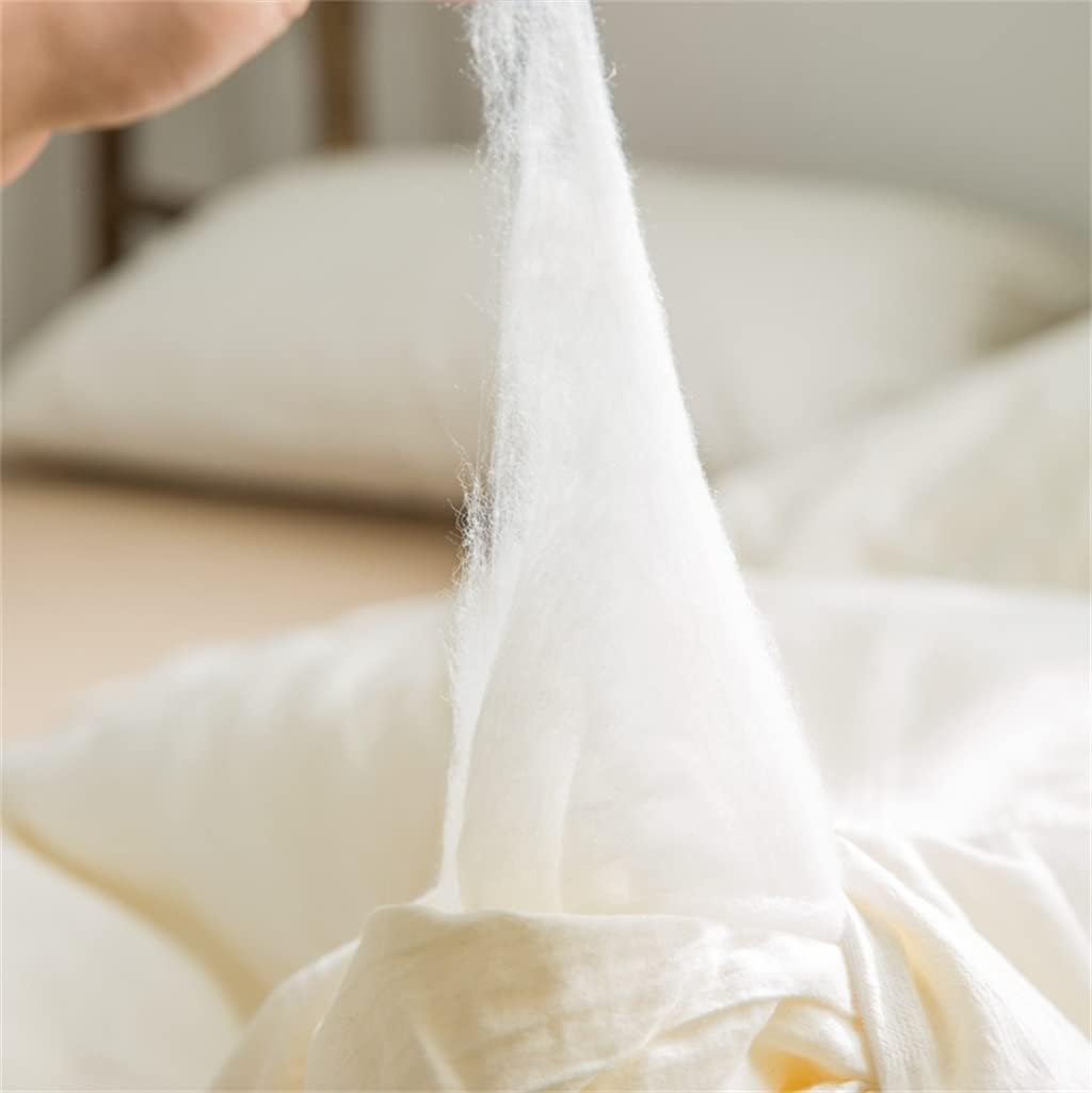 VibeCore Organic Soybean Fiber Duvet Insert Fill Close Up