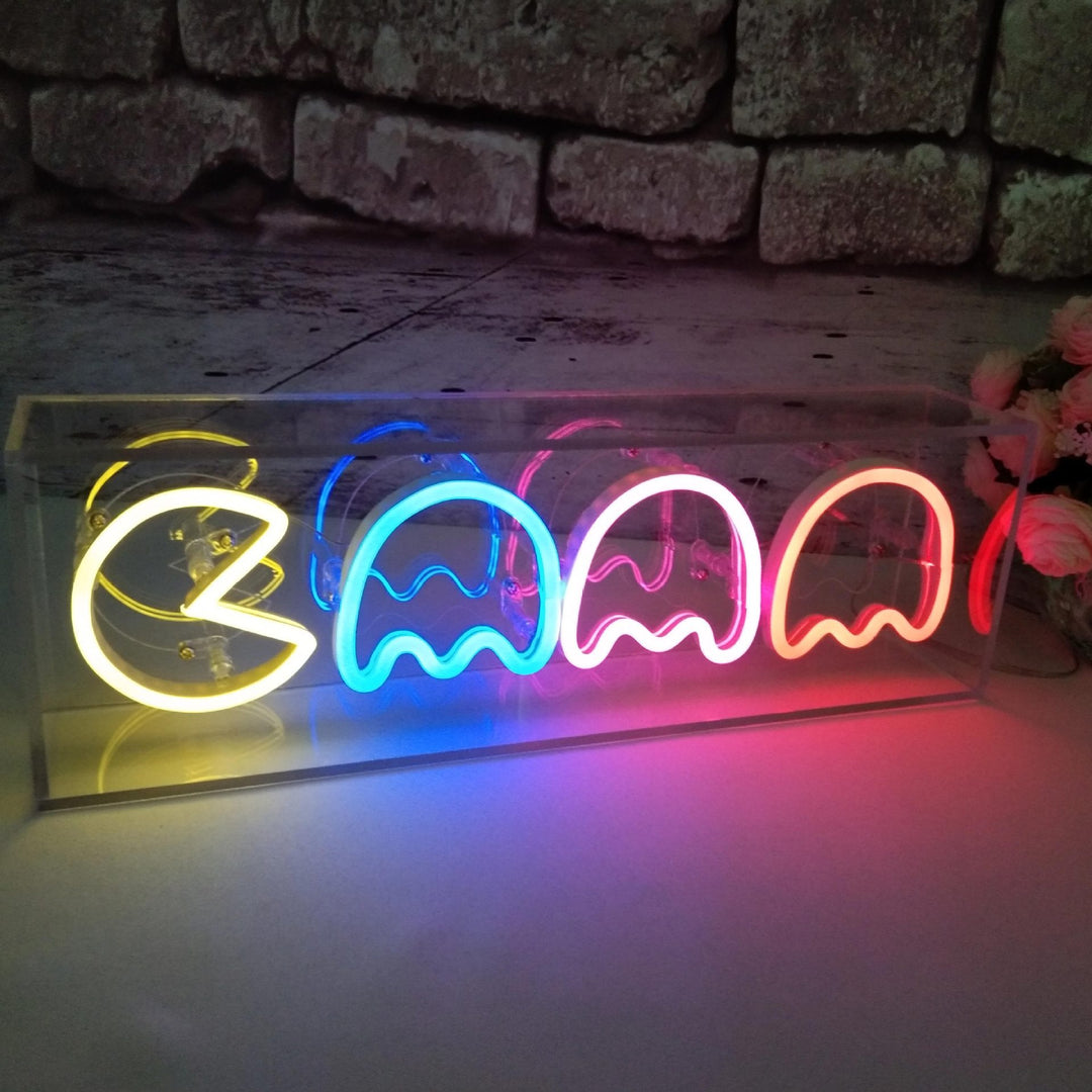 VibeCore Pacman Table Neon Light