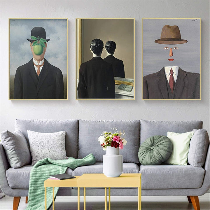 VibeCore Rene Magritte Canvas Prints