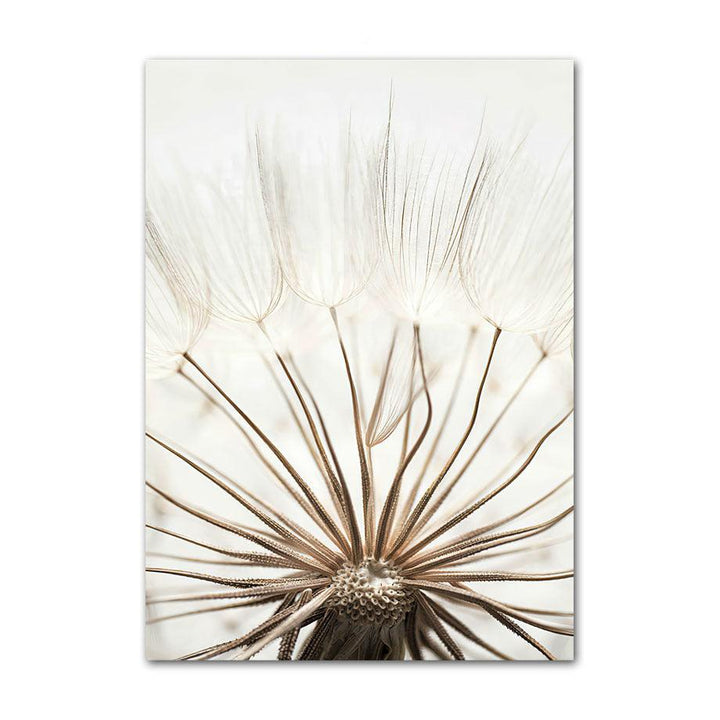 VibeCore Sea Life Canvas Prints Option I: Close up of dandelion