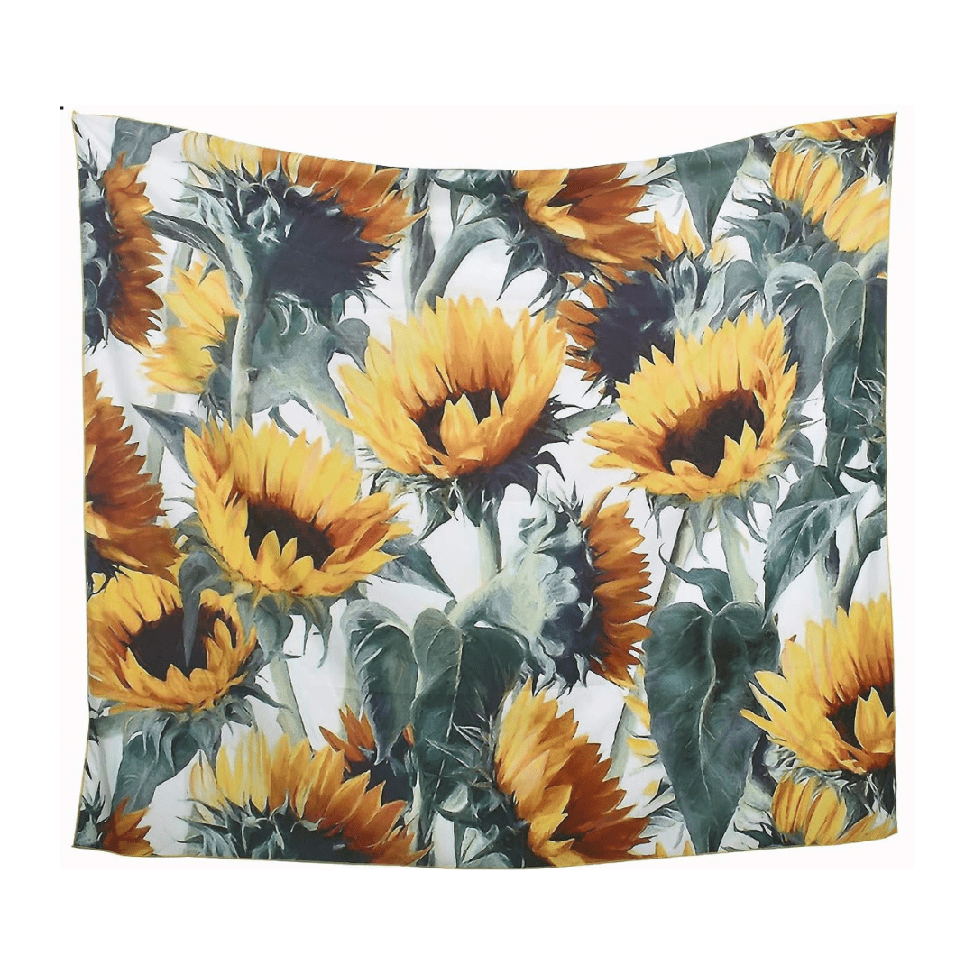 VibeCore Sunflowers Tapestry Product View