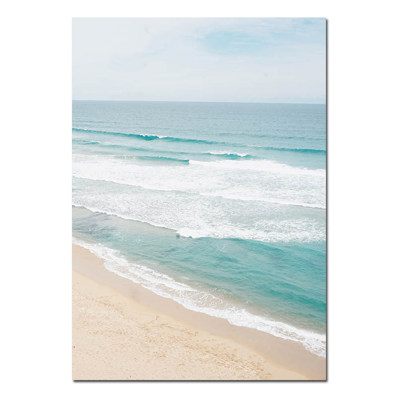 VibeCore Surf's Up Canvas Prints Option A: Beach