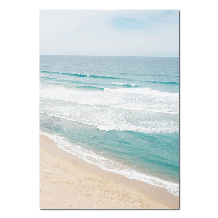 VibeCore Surf's Up Canvas Prints Option A: Beach