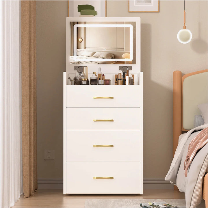 VibeCore THEIA 3-In-1 Flip-Top Makeup Vanity