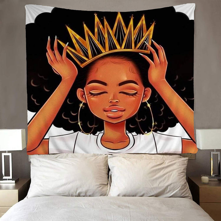 VibeCore The Queen Tapestry