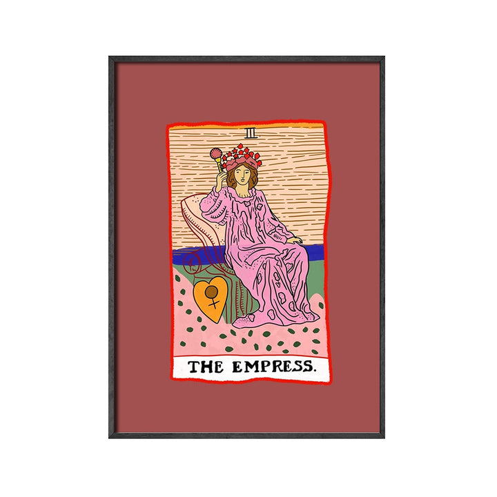 VibeCore The Starman Canvas Prints Option E: The Empress Tarot Card 