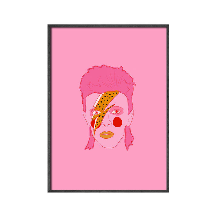 VibeCore The Starman Canvas Prints Option F: Starman David Bowie