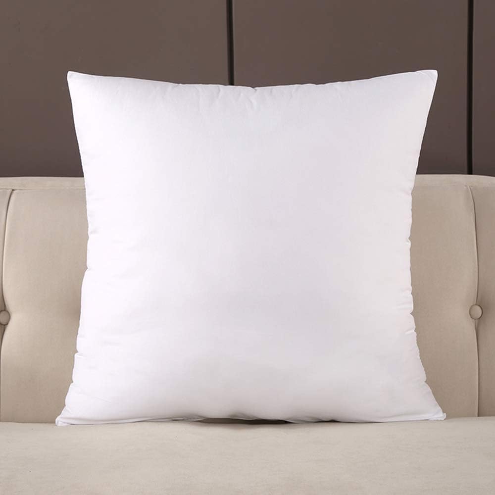 VibeCore Throw Pillow Insert Front View - Soft Cotton Fabric Jacket, Durable Cotton Fiber Fill, Perfect for Customizing with Any Throw Pillow Cover, Ideal for Couch, Bedroom, or Dorm Room, Long-Lasting Support