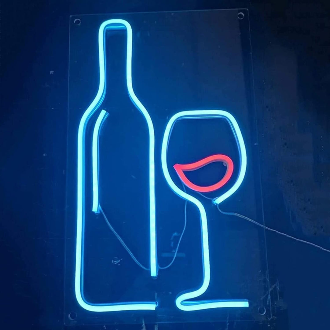 VibeCore Wine Neon Light