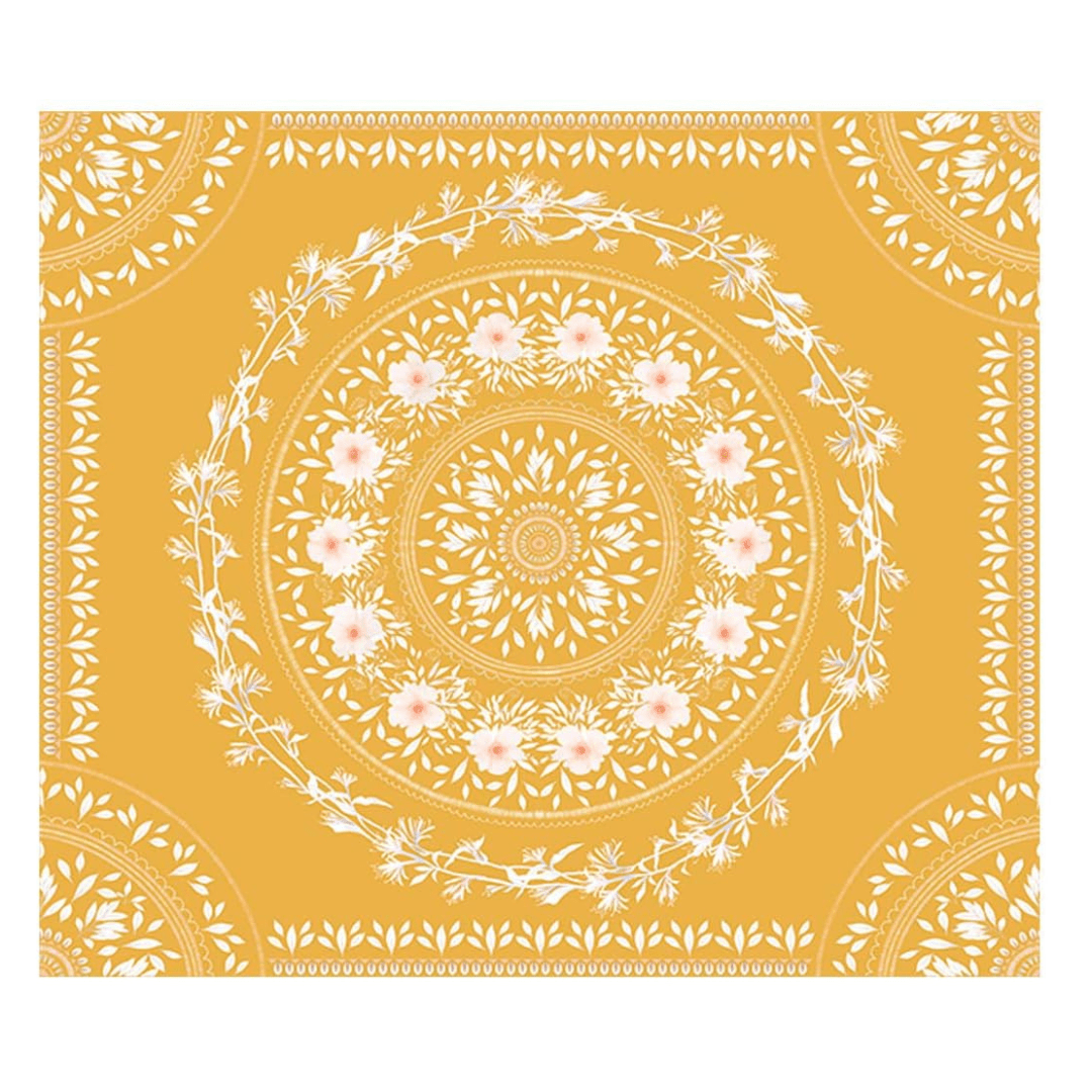 VibeCore Yellow Mandala Tapestry Product View
