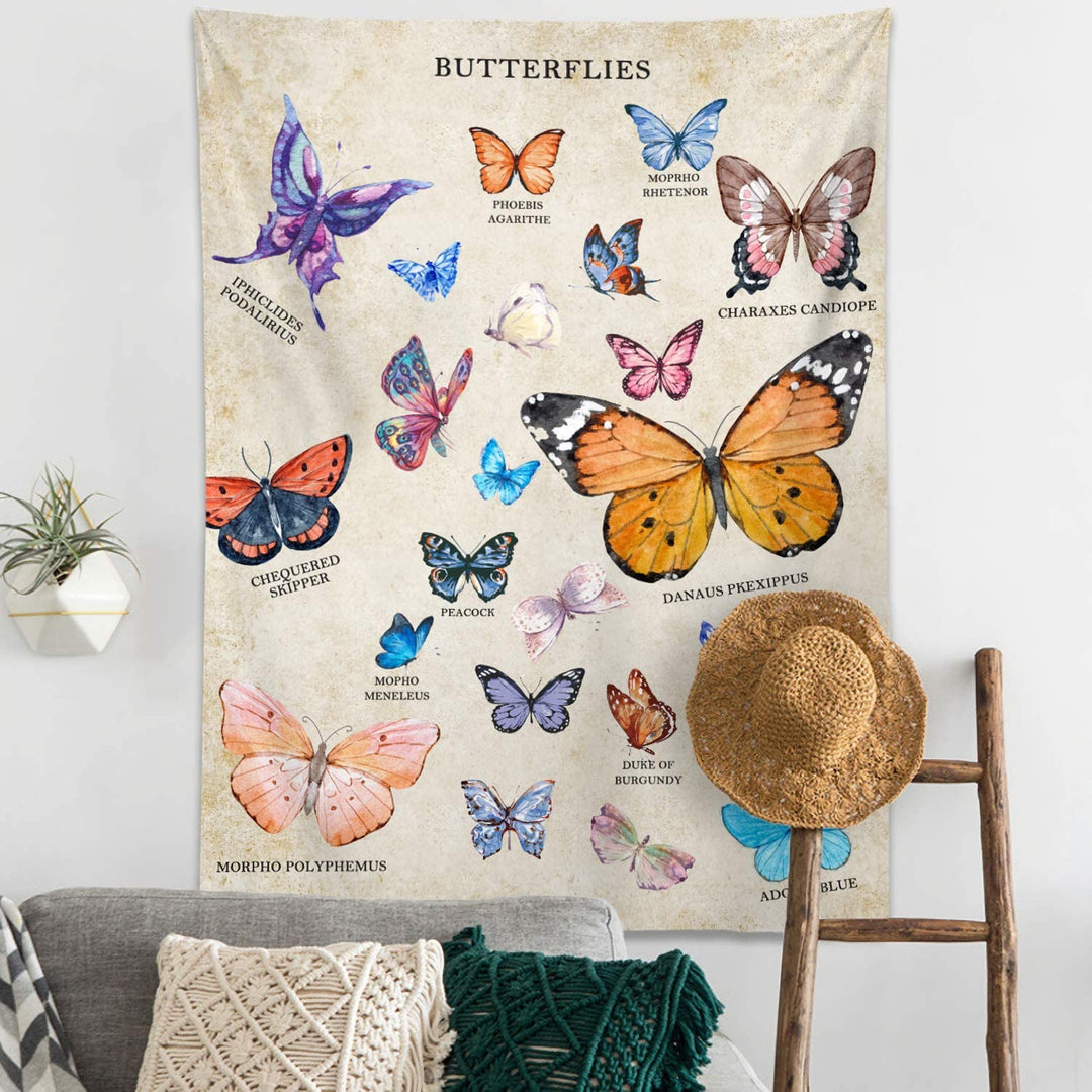 VibeCore Butterfly Tapestry