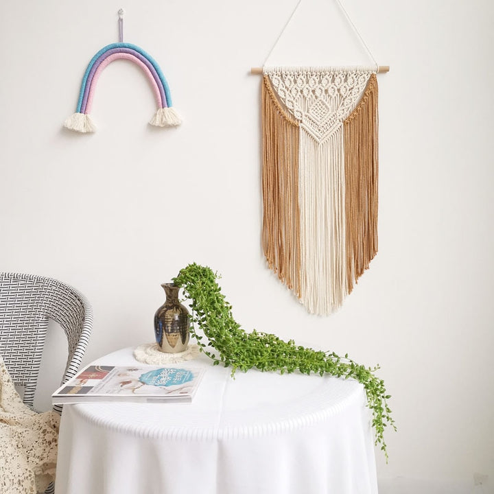 VibeCore Handmade Colorful Macrame Chocolate