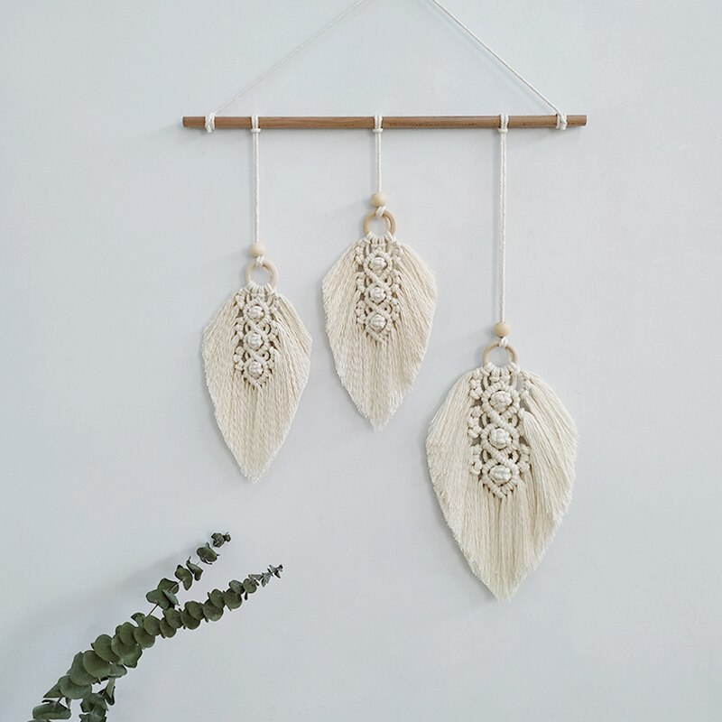 VibeCore Handmade Macrame Feathers