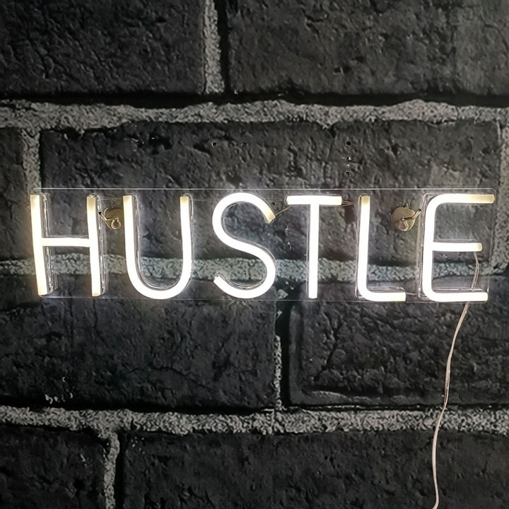 VibeCore Hustle Neon Sign