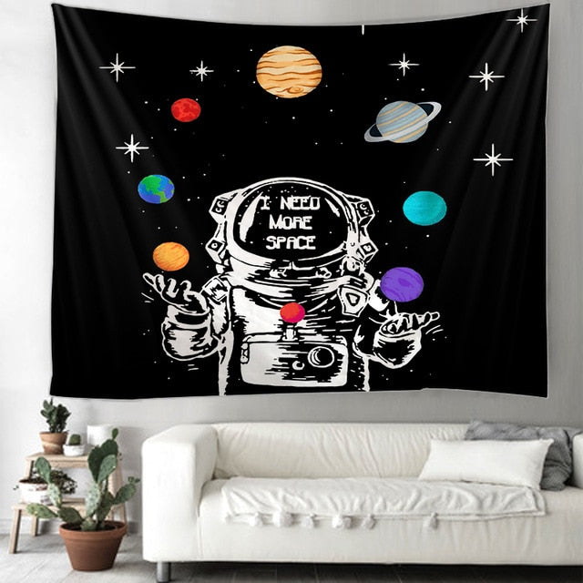 VibeCore I Need Space Tapestry