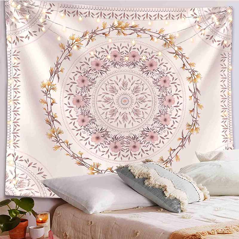 VibeCore Pastel Rose Tapestry