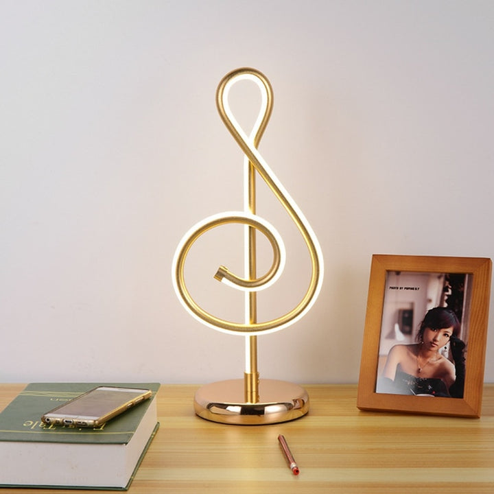 Treble Clef Table Light