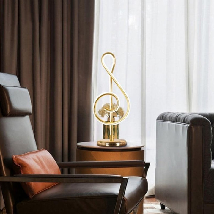 Treble Clef Table Light