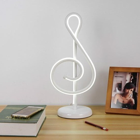 Treble Clef Table Light