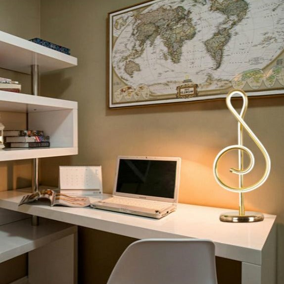 Treble Clef Table Light